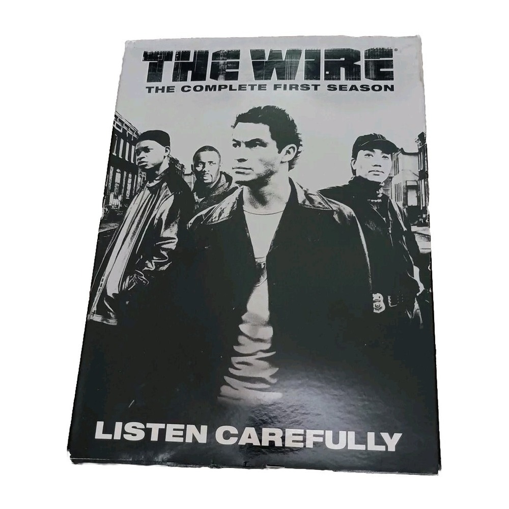 The Wire The Complete First Season DVD Set HBO Crime Drama 5-Disc Box Set